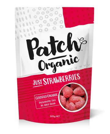 Frozen Organic Strawberries 500g