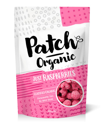 Frozen Organic Raspberries 500g